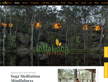 Tablet Screenshot of billabongretreat.com.au